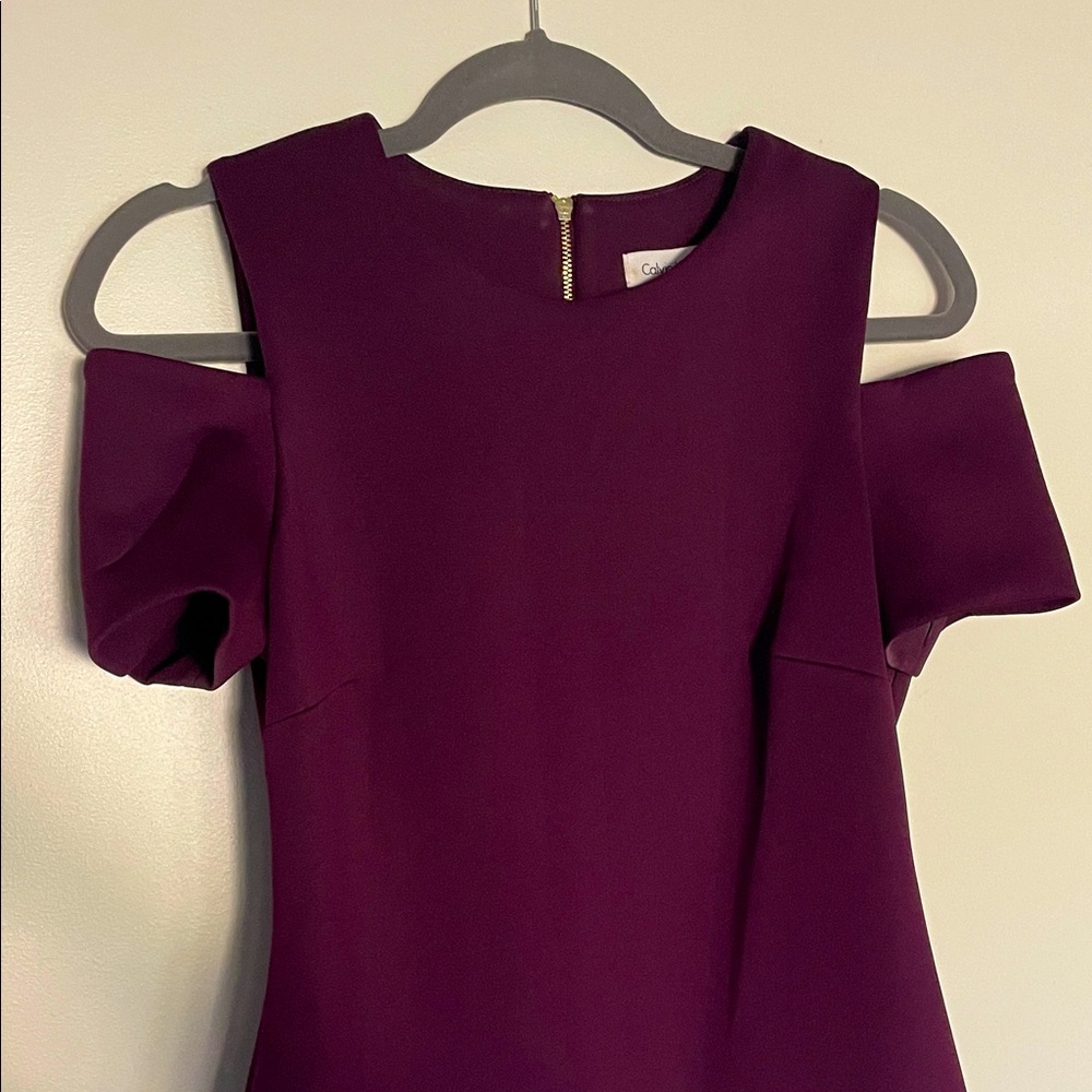 Calvin Klein Deep Purple Dress